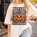 Fall Jack O Lantern Graphic Tee, Fall Pumpkin Crewneck Sweatshirt