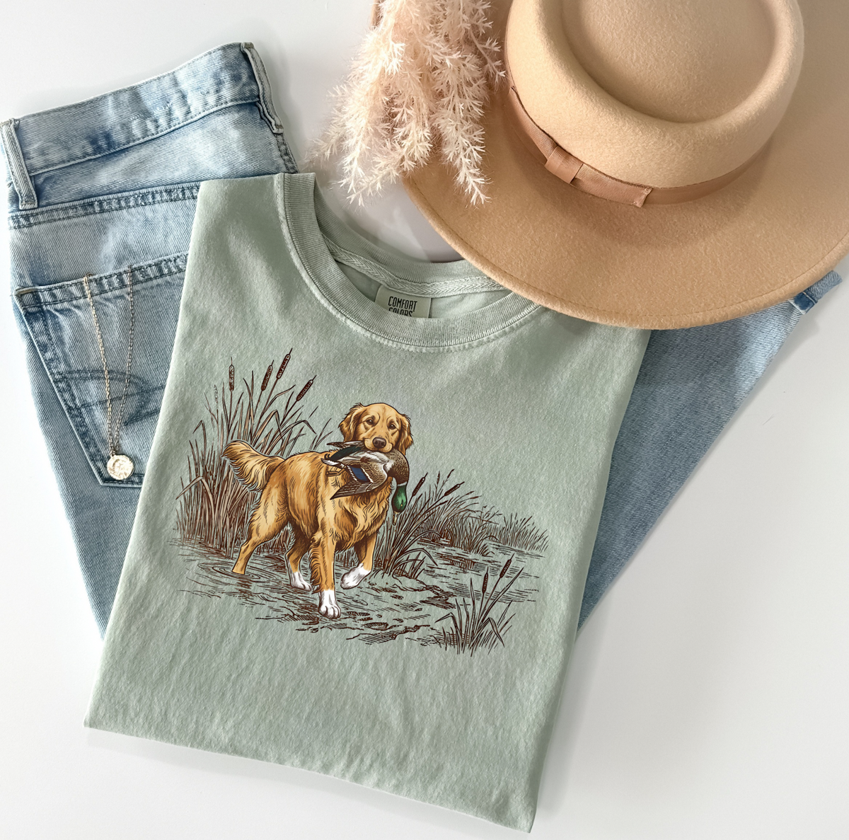 Retro Duck Hunting T-Shirt, Duck Hunting Graphic Sweatshirt