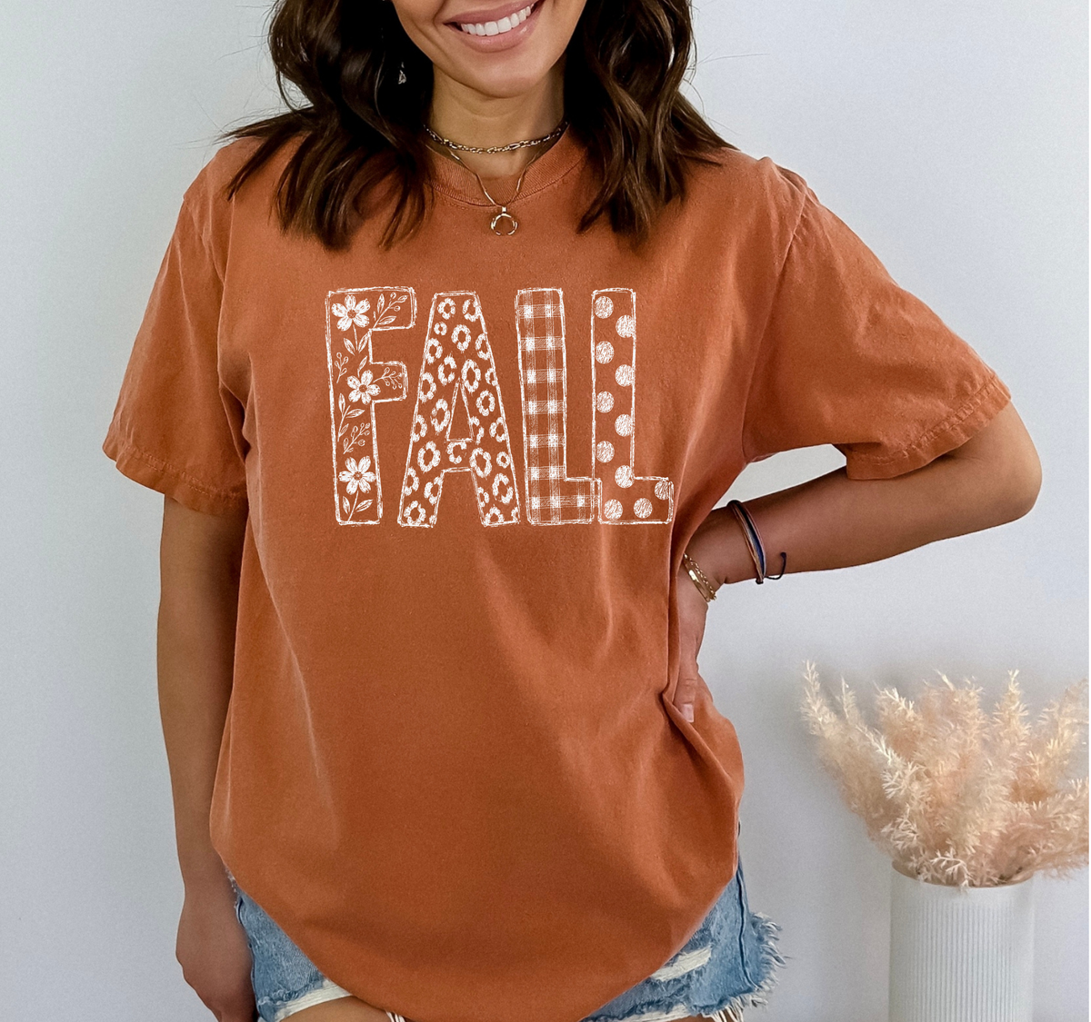 Fall Graphic Tee, Fall Crewneck Sweatshirt