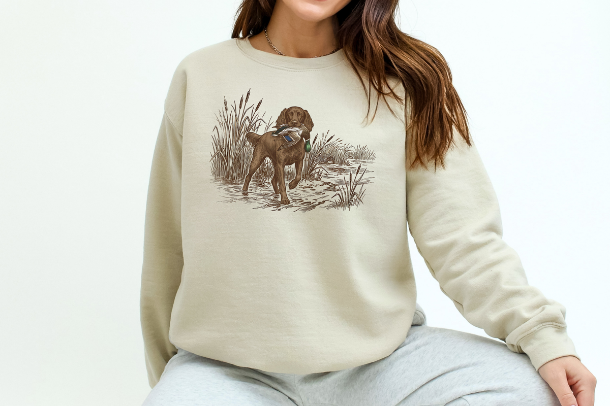 Retro Duck Hunting T-Shirt, Duck Hunting Graphic Sweatshirt