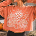 Fall Graphic Tee, Fall Pumpkin Crewneck Sweatshirt