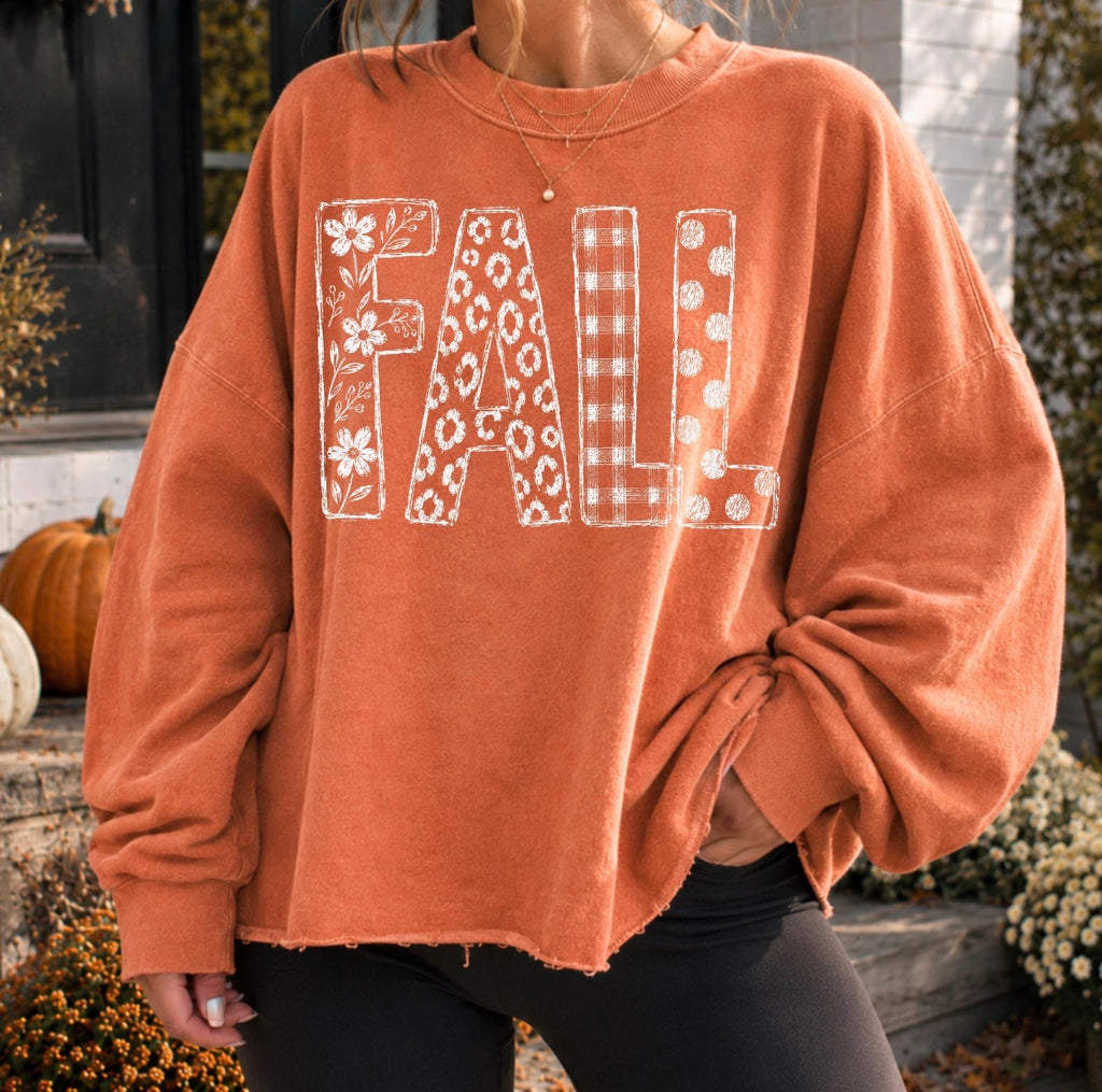 Fall Graphic Tee, Fall Crewneck Sweatshirt
