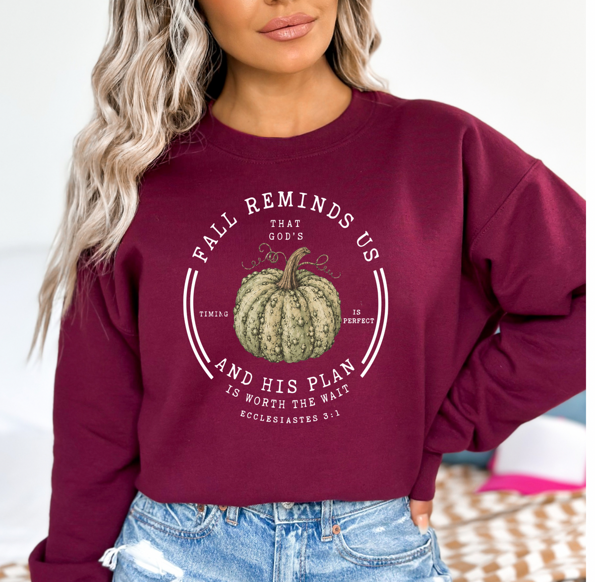 Fall Graphic Tee, Football Crewneck Sweatshirt