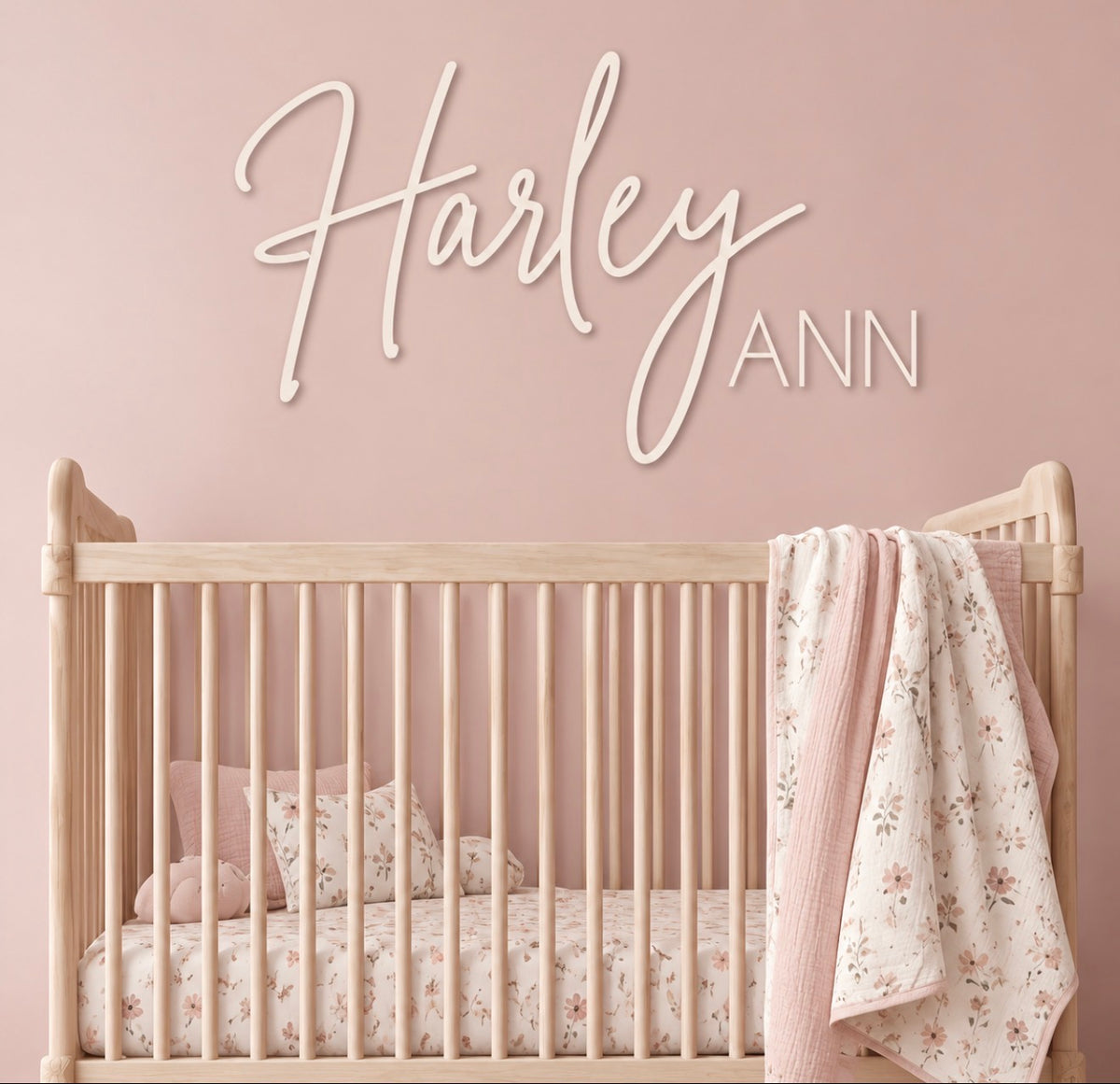 Nursery Name Sign | Baby Wood Name Sign | Wood Letters For Nursery | Custom Name Sign | Name Sign For Nursery | Wall Name Sign | Crib Sign