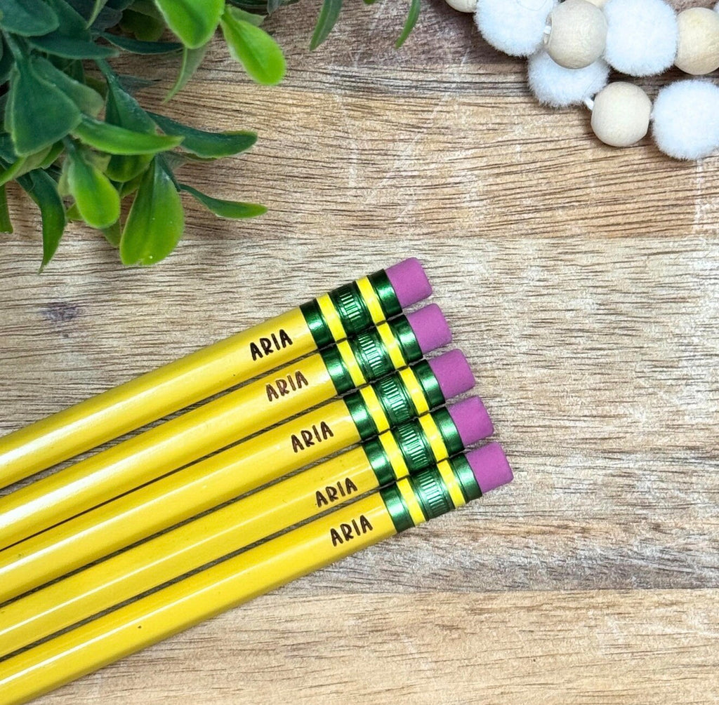 Ticonderoga Pencils, Custom Engraved School Pencils