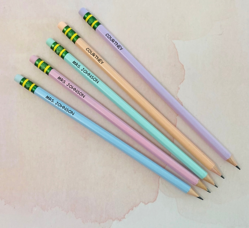 Ticonderoga Pencils, Custom Engraved School Pencils